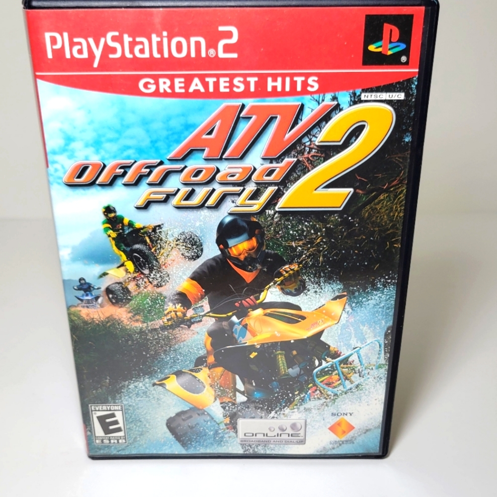  ATV Offroad Fury 2 - Sony PlayStation 2 PS2 - Complete w/ Manual & Case.